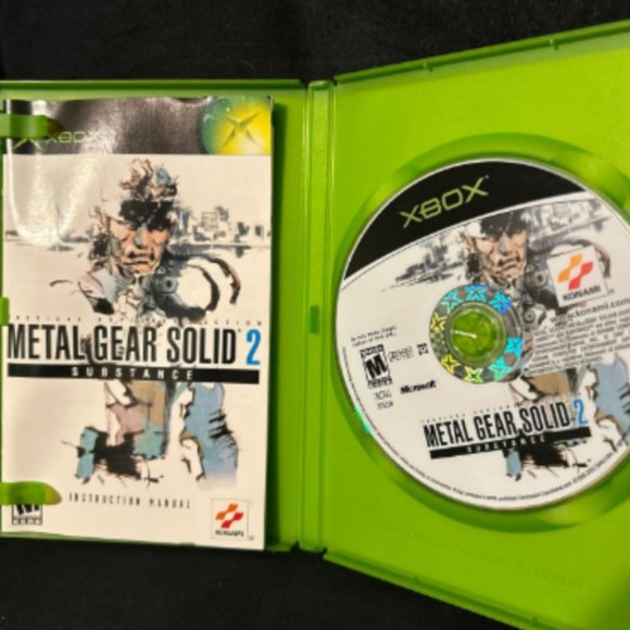 Metal Gear Solid 2 Substance for Microsoft Xbox CIB - Picture 3 of 4